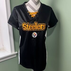 NFL Steelers Black & gold Top XL